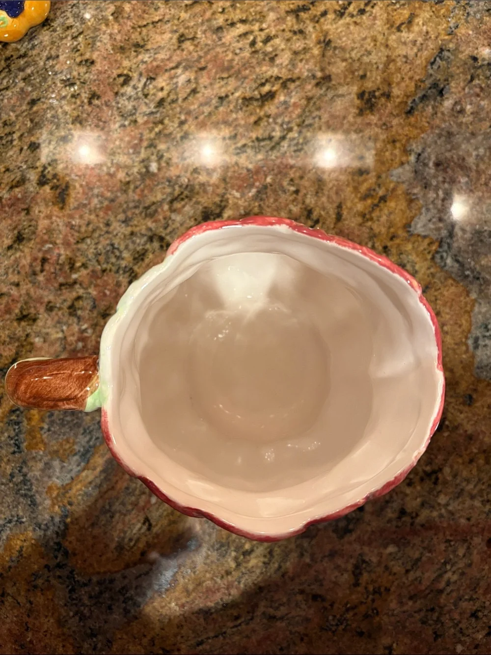 Harvest ceramic pitcher and mugs